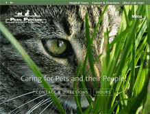 Tablet Screenshot of pasopetcare.com